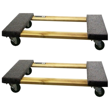 Pinpoint 2 Piece 1000 Lbs. Furniture Dolly Set, 2Pk PI9967